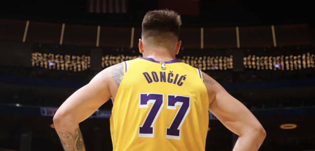 Luka Doncic, estrella de Los Angeles Lakers. 