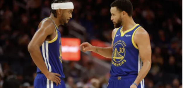 Moody and Curry, teammates at Golden State Warriors.
