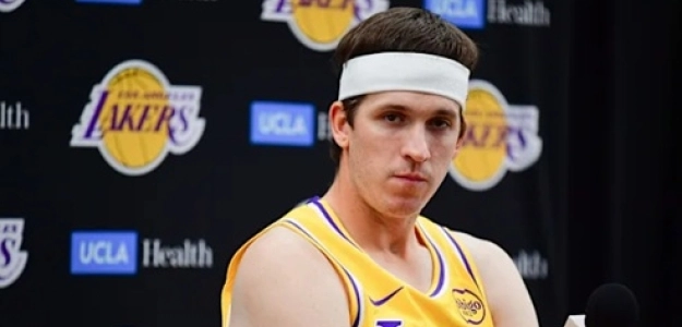 Austin Reaves, player for the Los Angeles Lakers.