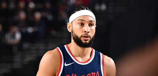Ben Simmons, option to play in Australia. Photo: gettyimages.