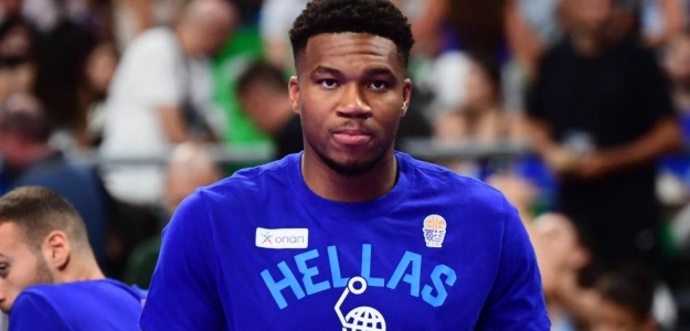 Giannis Antetokounmpo liderará a Grecia contra Turquía en el Eurobasket