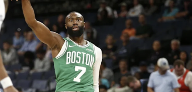 Jaylen Brown, estrella de Boston Celtics. 
