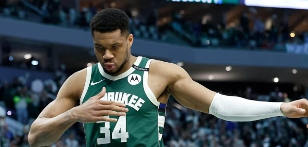 Giannis Antetokounmpo, estrella de Milwaukee Bucks.