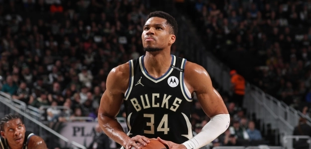 Giannis Antetokounmpo, estrella de Milwaukee Bucks.