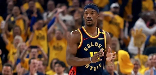 Jimmy Butler, player of the Golden State Warriors.