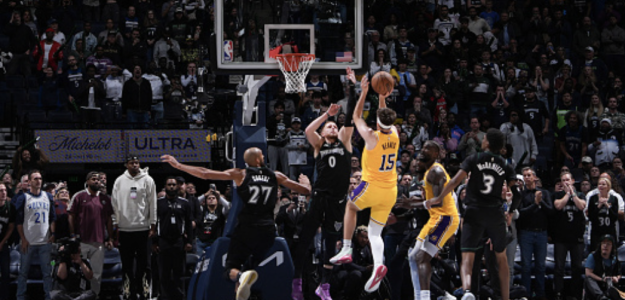 Game Winner de Austin Reaves en el Lakers vs. Wolves