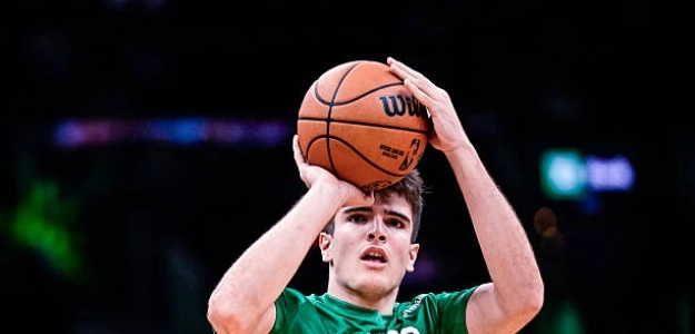 Hugo González causes a sensation at the Boston Celtics. Photo: gettyimages