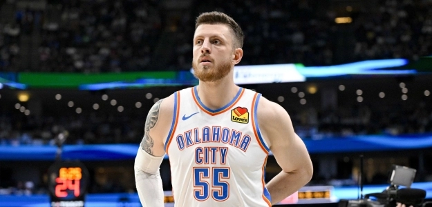 Isaiah Hartenstein, player for Oklahoma City Thunder.