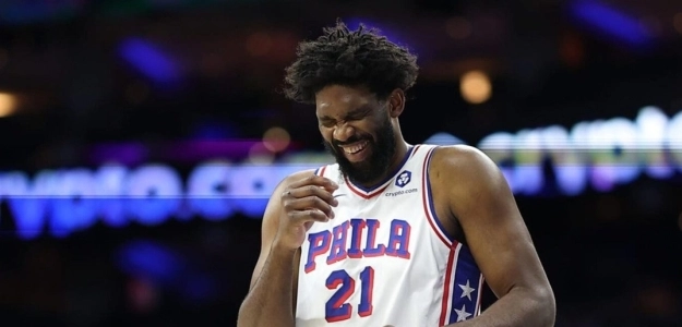 Joel Embiid, star of the Philadelphia 76ers.