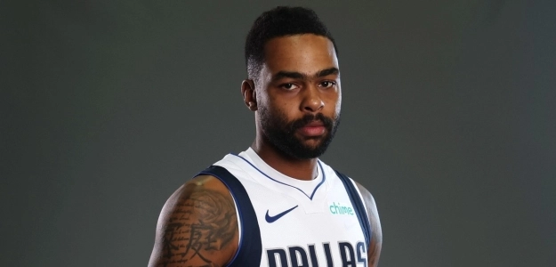 D'Angelo Russell, from the Dallas Mavericks