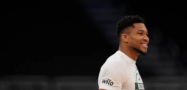 Giannis Antetokounmpo, riesgo de Milwaukee Bucks. Foto: gettyimages