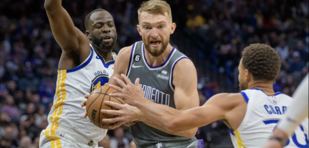 Domantas Sabonis suena para Golden State Warriors. 