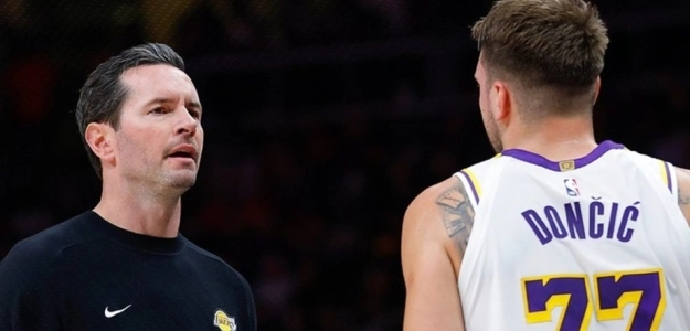 JJ Redick, coach of the Los Angeles Lakers.