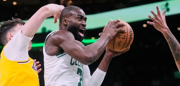 Jaylen Brown, player for the Boston Celtics.