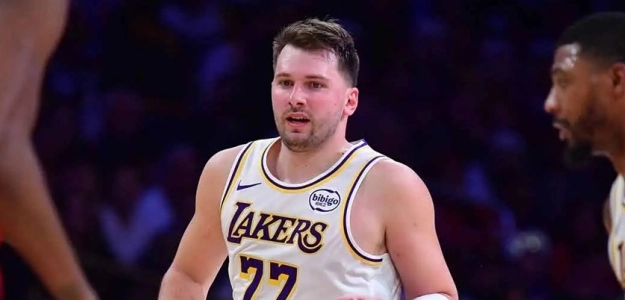 Luka Doncic, estrella de Los Angeles Lakers.