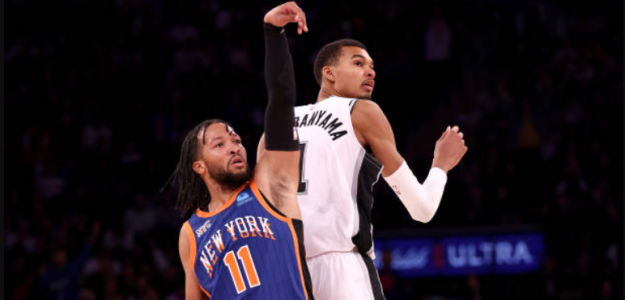 Claves entre Knicks y Spurs en final de NBA Cup 2025. Foto: gettyimages