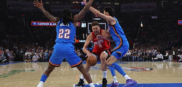 "Duel for Defender of the Year in Oklahoma City Thunder. Photo: gettyimages"