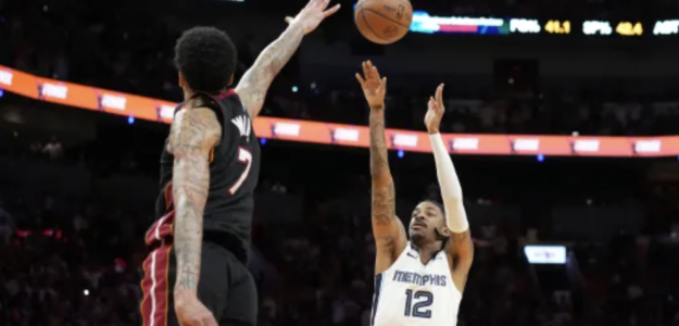 Ja Morant, involved in NBA rumors with Miami Heat.