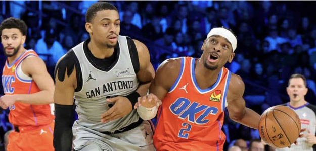 Shai Gilgeous-Alexander, en la derrota de OKC en la NBA Cup. 