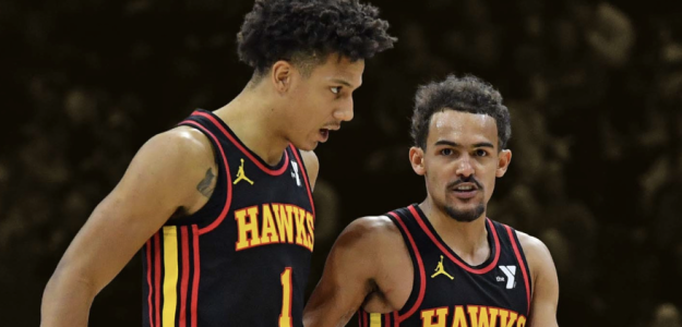 Trae Young, alongside Jalen Johnson, stars of the NBA market.