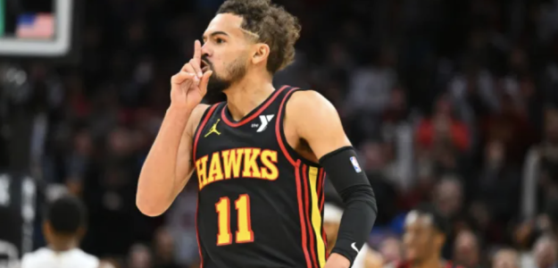 Trae Young, estrella de Atlanta Hawks (por ahora). 