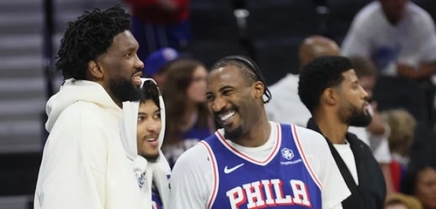 Andre Drummond, player for the Philadelphia 76ers.