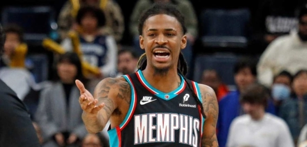 Ja Morant, star of the Memphis Grizzlies.