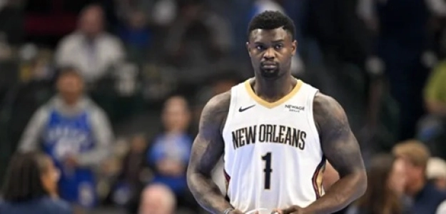 Zion Williamson, estrella de New Orleans Pelicans.