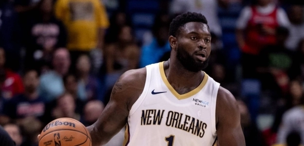 Zion Williamson, star of the New Orleans Pelicans.