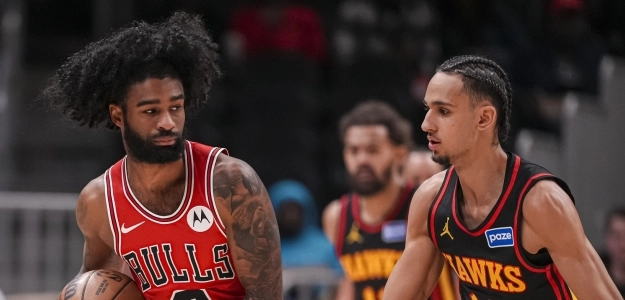 Coby White, in a game against the Chicago Bulls