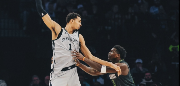 Anthony Edwards pudo con Victor Wembanyama