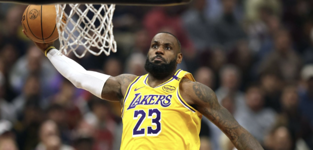 LeBron James, star of the Los Angeles Lakers: Can he leave?