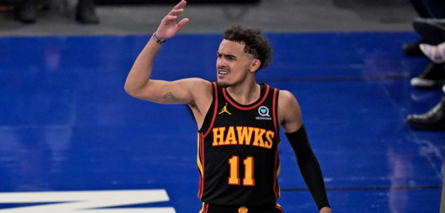 Trae Young, star of the Atlanta Hawks.