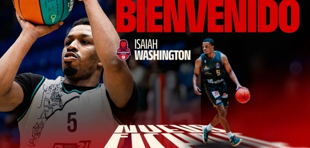 Isaiah Washington refuerza a Casademont Zaragoza por lesión de Trae Bell-Haynes
