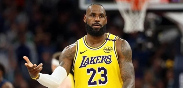 LeBron James, player for the Los Angeles Lakers.