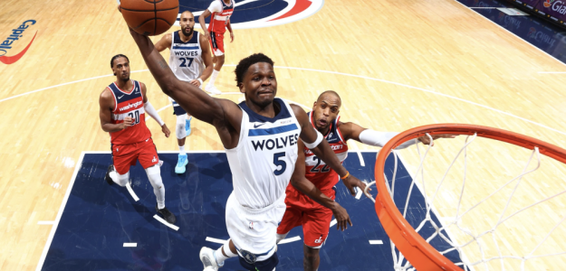 Anthony Edwards, estrella de Minnesota Timberwolves. 