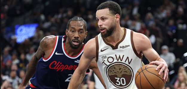 Clippers and Warriors will battle for play-in spot. Photo: gettyimages.