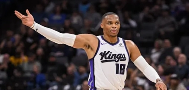 Russell Westbrook, jugador de Sacramento Kings.