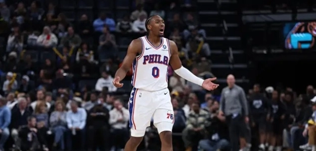 Tyrese Maxey, player for the Philadelphia 76ers.