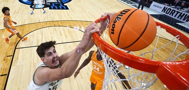Aday Mara, salto en Mock Draft por Final Four. Foto: gettyimages