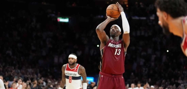 Bam Adebayo, estrella de los Miami Heat