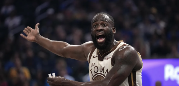 Draymond Green, star of the Golden State Warriors.