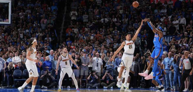 Shai Gilgeous-Alexander se come a Nikola Jokic