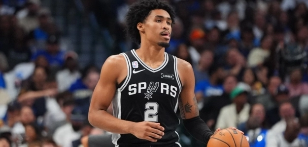 Dylan Harper, jugador de San Antonio Spurs.