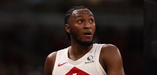 Immanuel Quickley, jugador de Toronto Raptors.