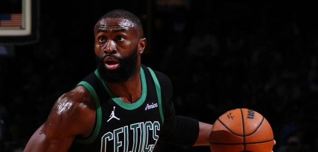 Jaylen Brown, estrella de Boston Celtics.