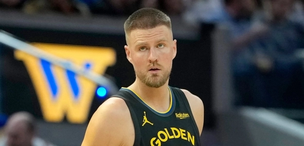 Kristaps Porzingis, jugador de Golden State Warriors.
