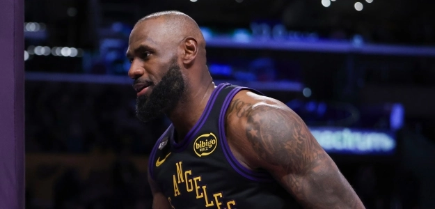 LeBron James, jugador de Los Angeles Lakers.
