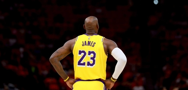 LeBron James, jugador de Los Angeles Lakers.