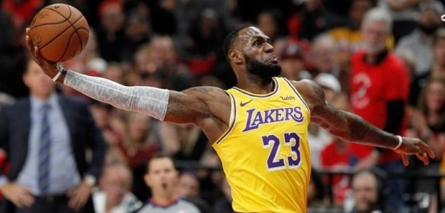 LeBron James, player for the Los Angeles Lakers.